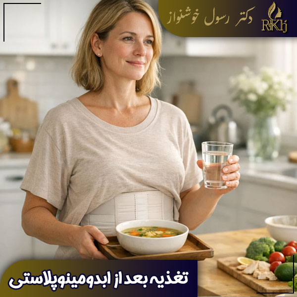 تغذیه بعد از ابدومینوپلاستی + دکتر رسول خوشنواز